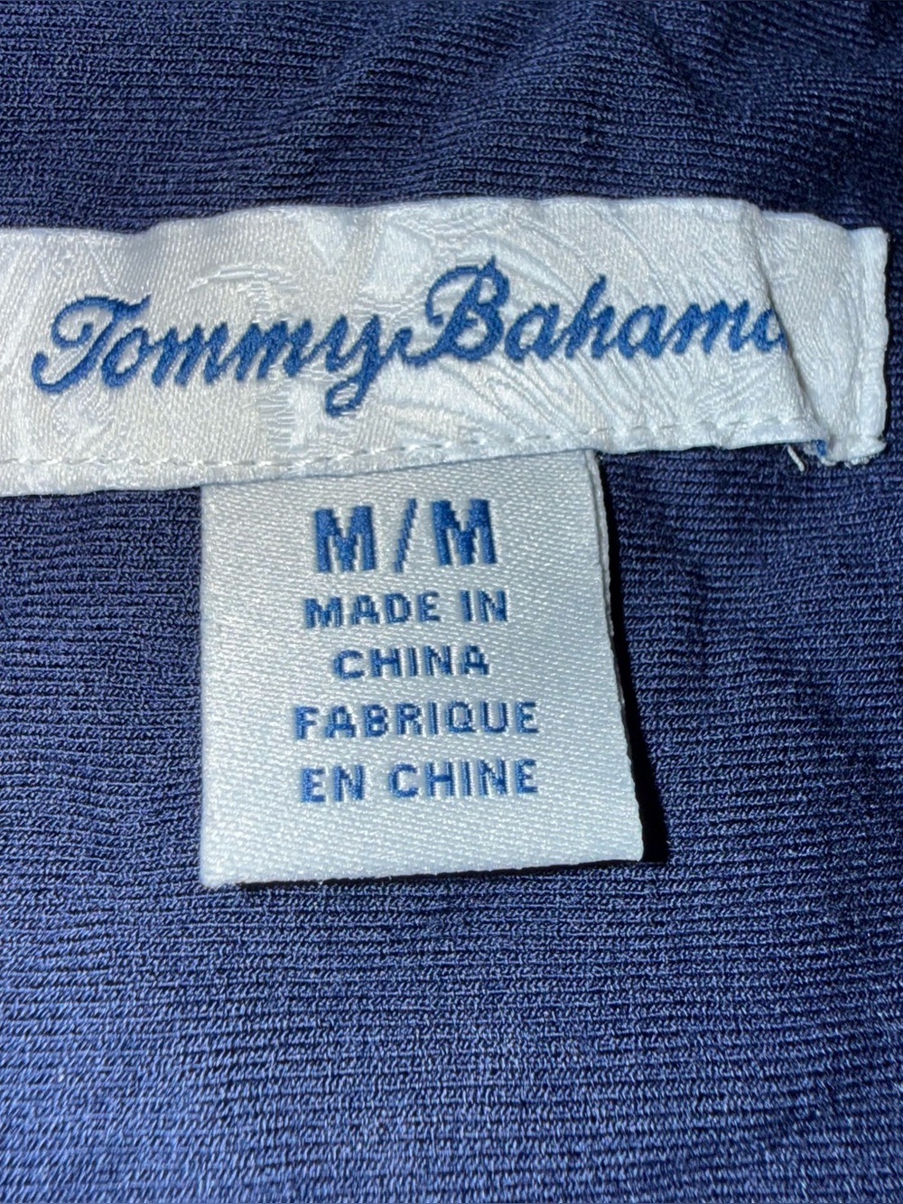 Tommy Bahama Jasmina Perfectly Palm Maxi Dress Navy Coral Pink Blue Sz Medium - Picture 8 of 9